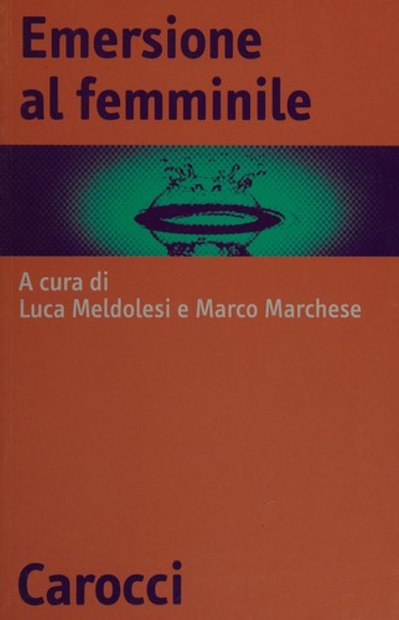 Copertina di Emersione al femminile